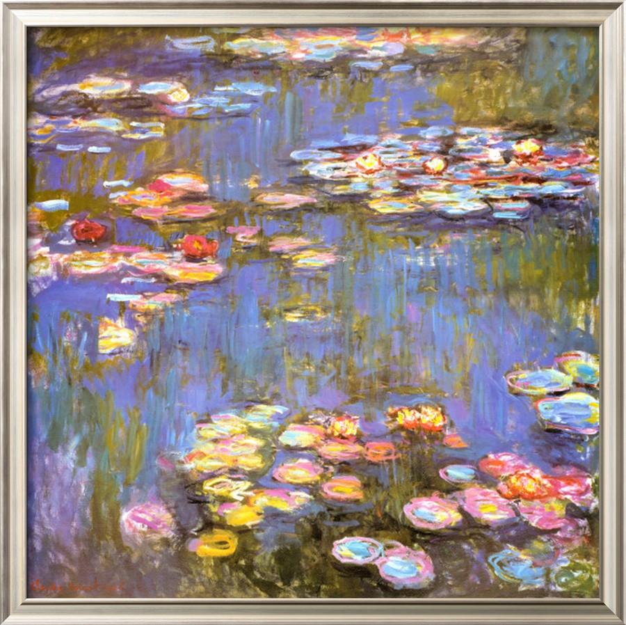 Water Lilies, 1916 - Claude Monet Paintings